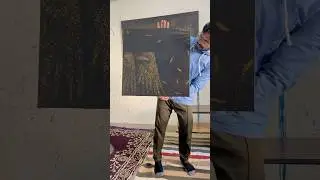 Contemporary Abstract Painting | Painting of Eagle&rsquo;s Emotions | Art showing with Trend Music