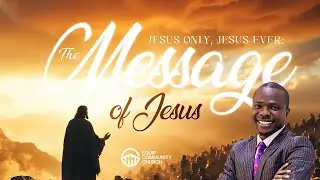 ECC BIBLE STUDY|JESUS ONLY JESUS EVER |20/01/2026