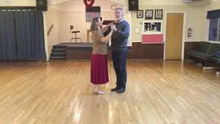 Basic Beginner Country Social Waltz 4d progressive travel