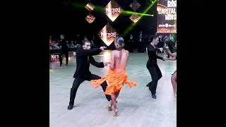Джайв. ProAm Scholarship A (16-35), Int. Latin, финал. Capital Cup Minsk 2024 / бальные танцы