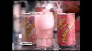 1988 Hubba Bubba Bubble Gum Flavored Soda Classic Television Commercial - 1980's Nostalgia