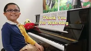 Beautiful Romantic Piano Music | A Comme Amour 秋日私语 | (Leo 8yrs old)