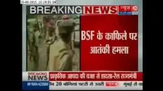 Two jawans killed as terrorists attack BSF convoy near Samroli