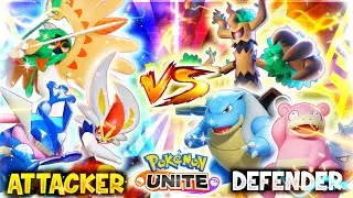 Attacker Vs Defender in Pokemon Unite|Pokemon Unite Hindi Gameplay|