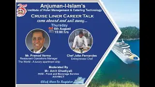 Cruise Liner Career Talk. Come aboard and sail away...