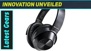 Sharp HP-60(K) Headphones: Incredible Noise Cancelling & Bass!