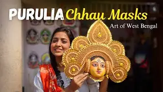 Purulia Chhau Masks || Charida Village || Purulia  || Chhau Masks | Art Of West Bengal #vlog #travel