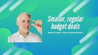 Could small-but-regular budget deals in Congress work better than a fiscal commission?