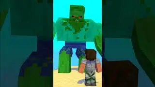 Can Steve Fight Mutant Zombie? - Funny Animation