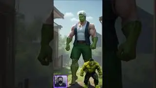 Superhero but grandfather face   #superhero #avengers #marvel #shorts
