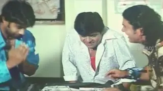 Aditya Om, Mukthar Khana And Ali Found Robbery Money || Giliginthalu Movie Comedy Scenes