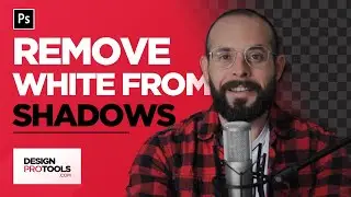 Photoshop - Remove White Background on Shadows