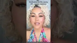 In memory of Jacky #rip  #fypシ゚viral #msjackyoh gone but always missed #fypシ
