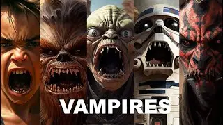 STAR WARS as VAMPIRES / AI generated ai reimagine ai art ai video