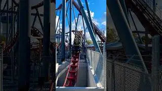 Sirens Curse triple down ! #rollercoaster #cedarpoint #coasterculture #amusementparkride