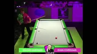 Unbelievable stuff from young Evan Corrigan.. future superstar of Pool 