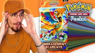 Méga Ouverture 100 Boosters Embrasement Écarlate (Pokémon TCG Pocket)