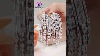 Discover the 925 Silver Jewelry Set with Sparkling Zirconia! #kirinjewelry #zircone #factory