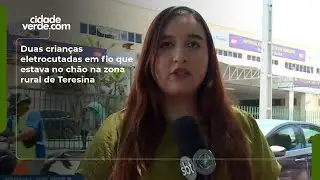 Duas crian&ccedil;as eletrocutadas em fio que estava no ch&atilde;o na zona rural de Teresina