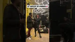 With Manager Carolina Vallejo at Go&rsquo; Morgen TV2 Denmark!🇩🇰