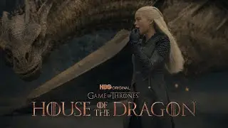 HOUSE OF THE DRAGON (4K) | Rhaenyra Riding Syrax Scene (S1E1)
