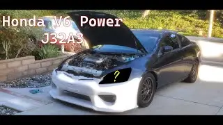 7th Gen Honda Accord V6 J32A3 Build Start! (Aftermarket Bumper & Headlights!)