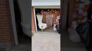 Throne Chair Baby shower rental