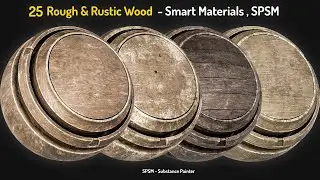 Wood Smart Materials For Substance Painter