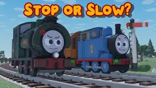 Stop or Slow?