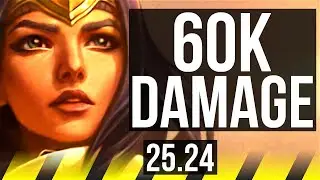 SIVIR & Janna vs JHIN & Bard (ADC) | 9k gold comeback, 60K damage | EUW Master | 25.24