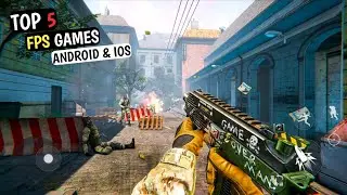Top 5 Best FPS Mobile Games Of The Year 2021 | Fps Games For Android | Shooting Games For Android