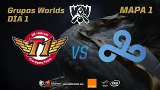 SK TELECOM T1 VS CLOUD9 - GRUPOS - WORLDS 2017 - D&Iacute;A 1