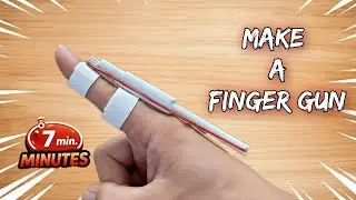 Homemade Paper Finger Gun | Step by Step Tutorial (2026) how to make a paper finger gun that shoots 