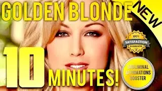🎧GROW GOLDEN BLONDE HAIR IN 10 MINUTES! - SUBLIMINAL AFFIRMATIONS BOOSTER - REAL RESULTS DAILY