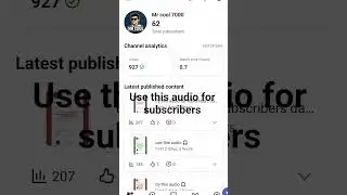use this audio for subscriber day for of 100K subscribers challenge #subscribersonly