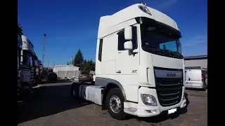 DAF XF460FT STANDARD Super Space Cab Manual Euro6 2014rok , Kompletny! Uszkodzony SILNIK