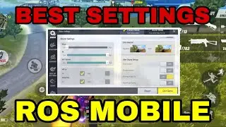 BEST SETTINGS IN ROS MOBILE (GYRO ON)