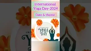 International Yoga Day 2024/ Yoga Day theme/#sscguidance #yogaday