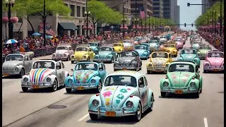 VW parade Eureka Springs Arkansas 2024