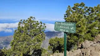 Pico Bejenado, La Palma, Canary Islands, Spain: Summit Bliss on the Caldera Ridge. 15s Hyperlapse