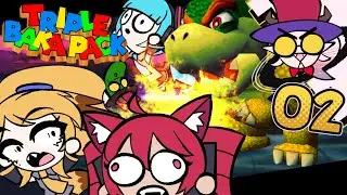 Potterzilla - Triple Baka 2, electric cumcumberloo! (Mario 64 Coop w/ Momo, Naya & Minty)