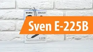 Распаковка наушников Sven E-225B / Unboxing Sven E-225B
