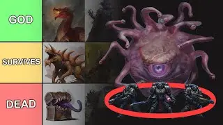 Could D&D MONSTER MANUAL Creatures Survive WARHAMMER 40K?!