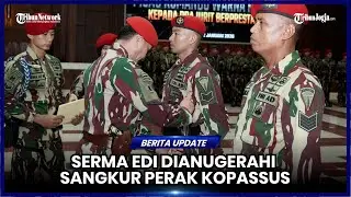 SELAMATKAN ANGGOTA PASUKAN KHUSUS FILIPINA, SERMA EDI DIANUGERAHI SANGKUR PERAK KOPASSUS