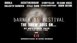 barner 16 Festival @ kir &mdash; 1.11.2012