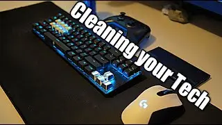 How to Safely Clean your Mechanical Keyboard and Gaming Setup