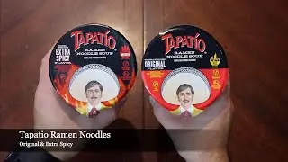 Cheap Backpack & Prepping Foods | Tapatio Ramen Noodles
