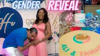 MY VERY EMOTIONAL OFFICIAL GENDER REVEAL PARTY|Tamara Henderson