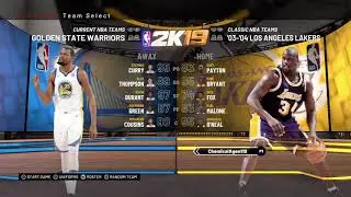 NBA 2K19 - All NBA Teams All Classic NBA Teams & All-Time NBA Teams - Teams Ratings Uniforms & Stats
