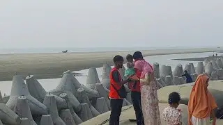 হিমছড়ি কক্সবাজার সমুদ্র সৈকতে পড়ন্ত এক বিকেল | Cox's Bazar Tour | Landloper Shoishob